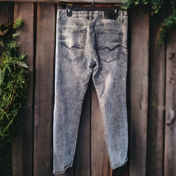 Seven Souls Distressed Men's Jeans - Picture 2 of 6
